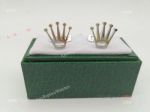 Rolex Crown Silver Cufflinks / 316L Stainless Steel / AAA Grade